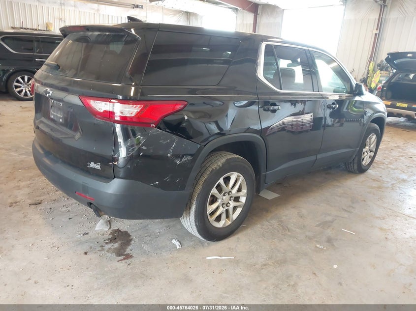 Vin: 1gnerfkw2lj184900, lot: 46262775, chevrolet traverse fwd ls 20204