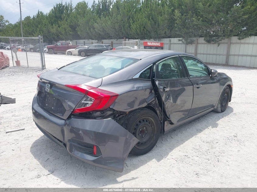 Vin: 19xfc2f56ge219515, lot: 46262789, honda civic lx 20164