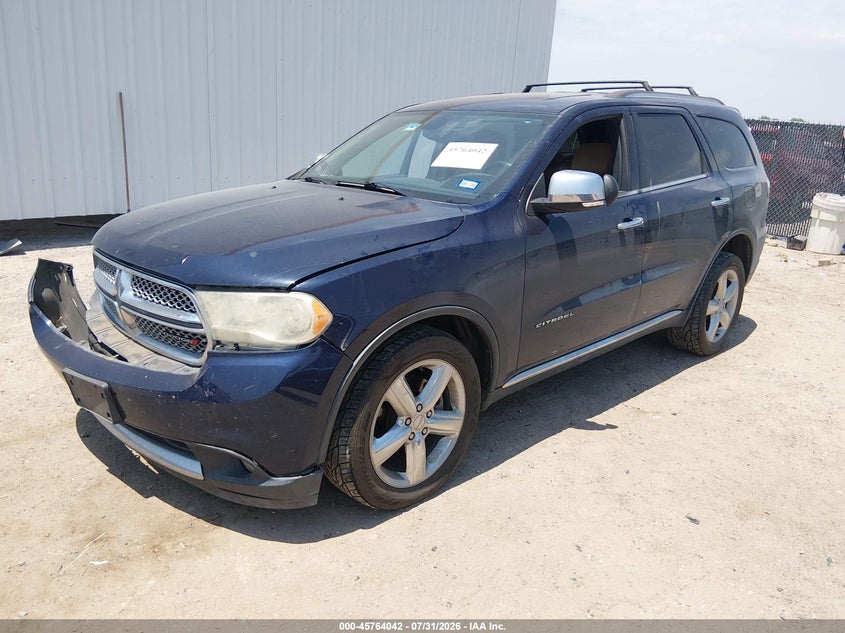 Vin: 1c4sdhetxdc697521, lot: 46262791, dodge durango citadel 20132