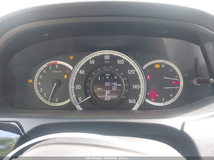 2016 HONDA ACCORD auction photo 7
