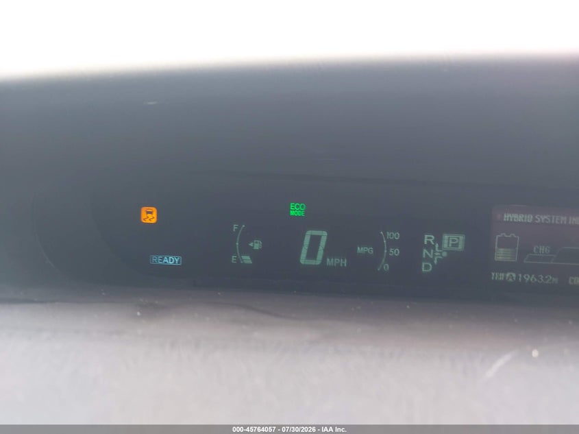 2014 TOYOTA PRIUS auction photo 7
