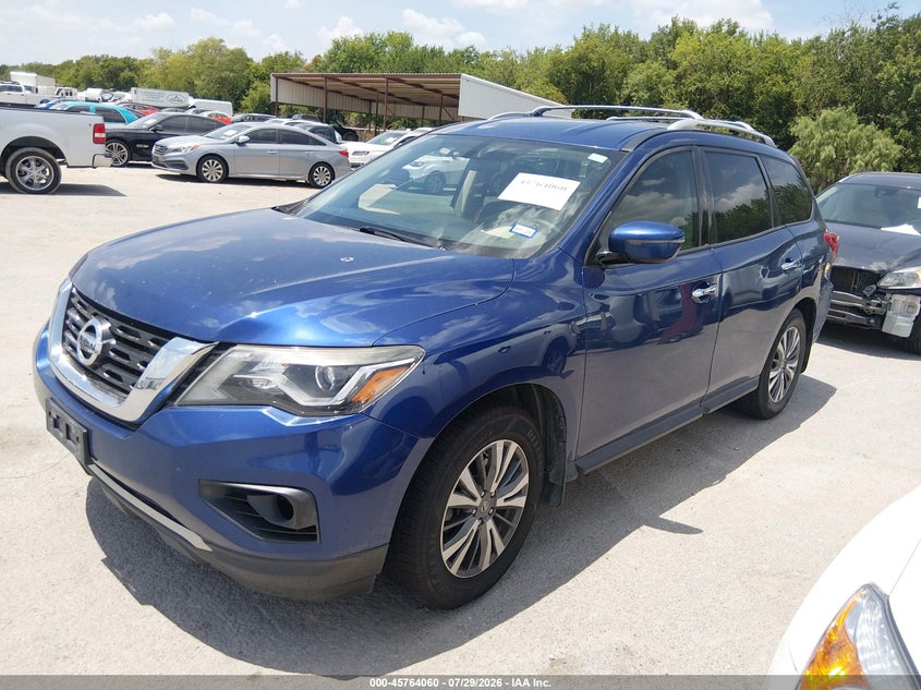 Vin: 5n1dr2mn5hc694070, lot: 46262809, nissan pathfinder s 20172