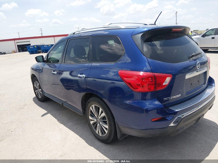 Vin: 5n1dr2mn5hc694070, lot: 46262809, nissan pathfinder s 20173