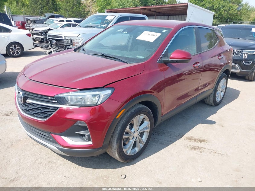 Vin: kl4mmbs27pb090630, lot: 46262813, buick encore gx preferred fwd 20232