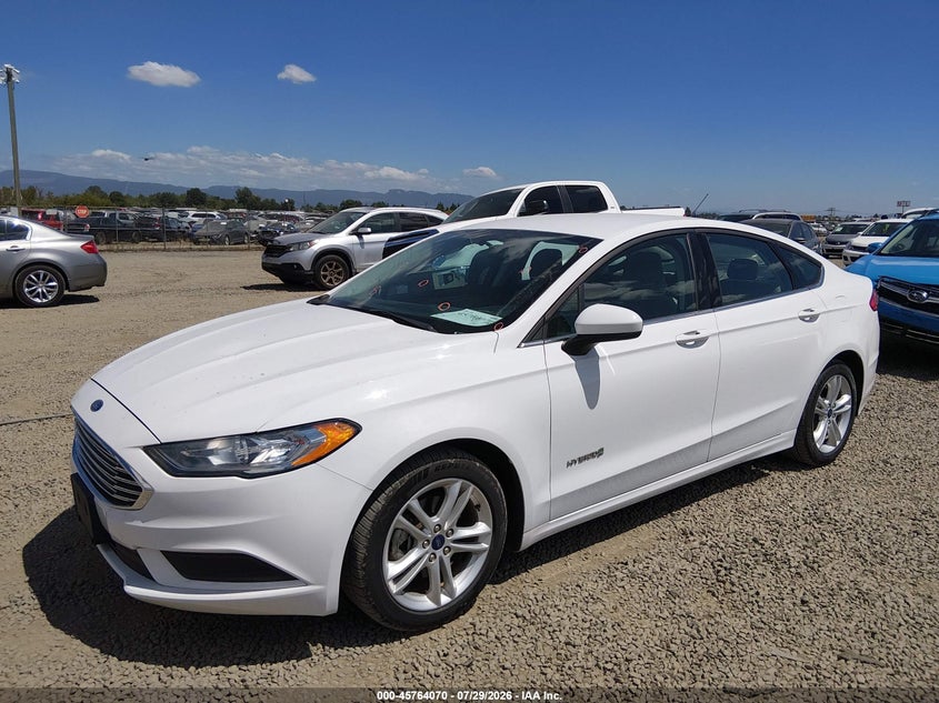 2018 FORD FUSION SEDAN 2.0L I-4 DOHC, VVT, 141HP