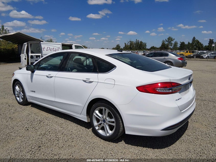 2018 FORD FUSION SEDAN 2.0L I-4 DOHC, VVT, 141HP