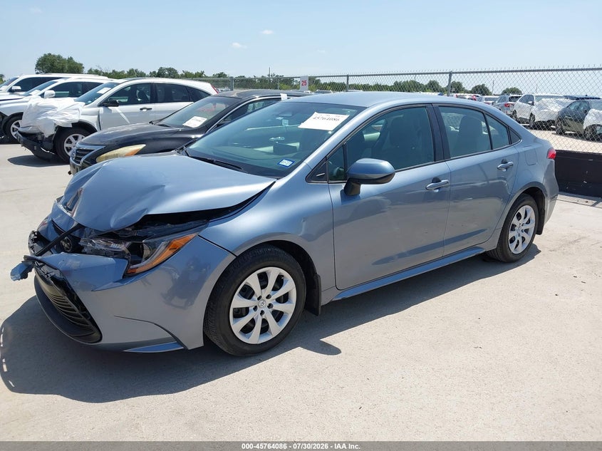 Vin: 5yfb4mde3rp204255, lot: 46262835, toyota corolla le 20242