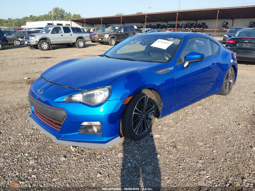 2013 SUBARU BRZ auction photo 2