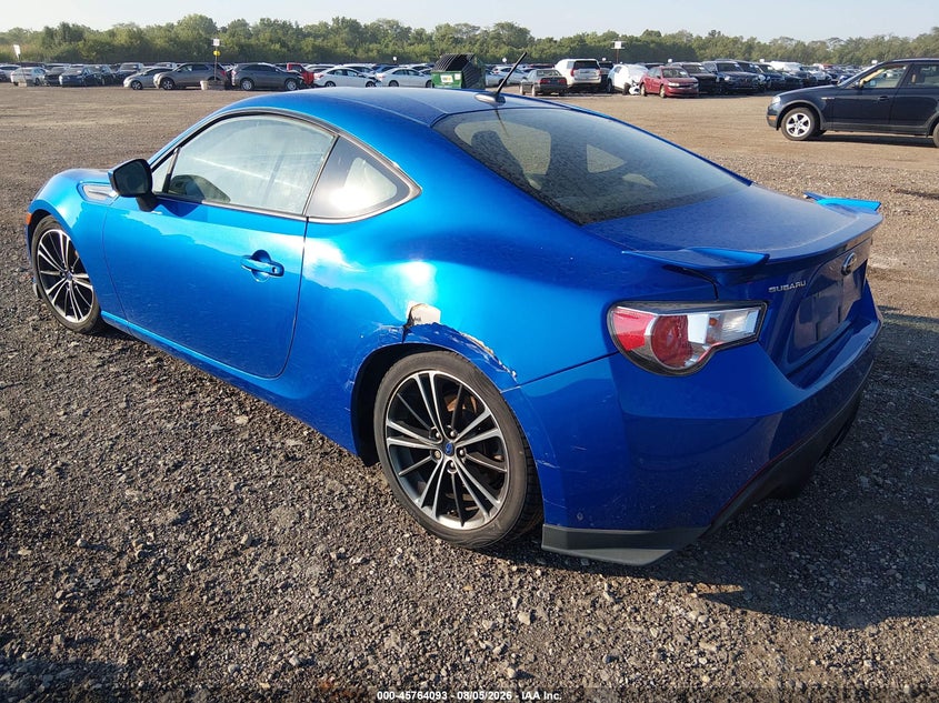 2013 SUBARU BRZ auction photo 3