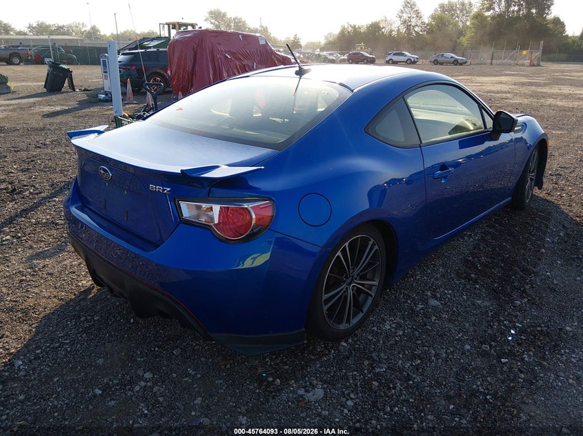 2013 SUBARU BRZ auction photo 4