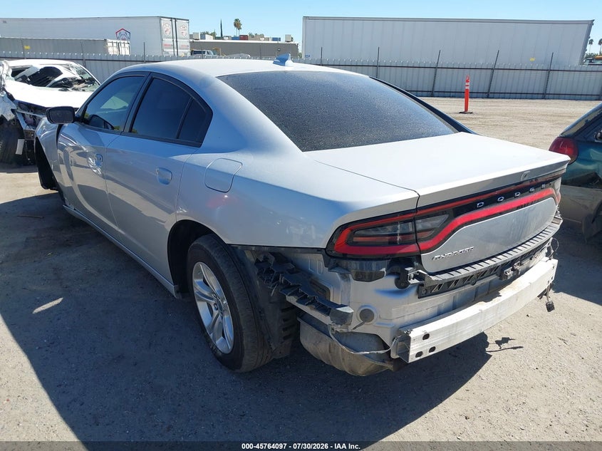 Vin: 2c3cdxbg3ph633493, lot: 46262846, dodge charger sxt 20233
