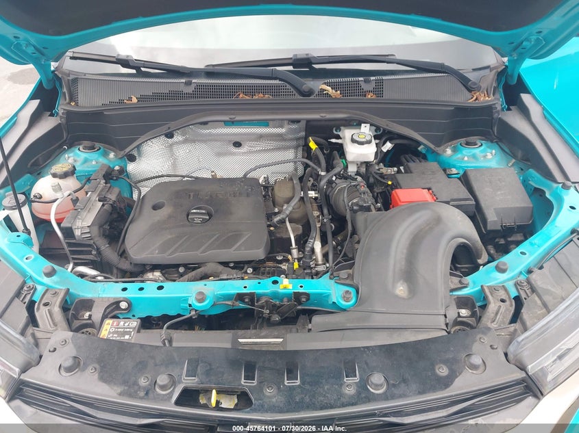 CHEVROLET TRAILBLAZER 2021 VIN KL79MTSL3MB166928