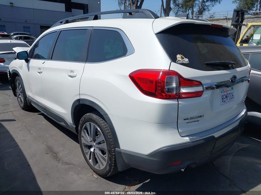 Vin: 4s4wmamd5k3401042, lot: 46262851, subaru ascent limited 20193