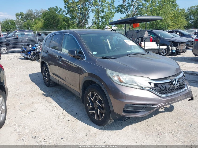 Vin: 2hkrm3h45gh563630, lot: 46262889, honda cr-v se 2016 img_1