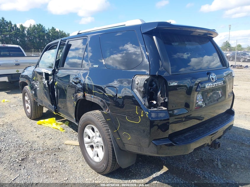 Vin: jtebu5jr6g5331732, lot: 46262895, toyota 4runner sr5 premium 20163