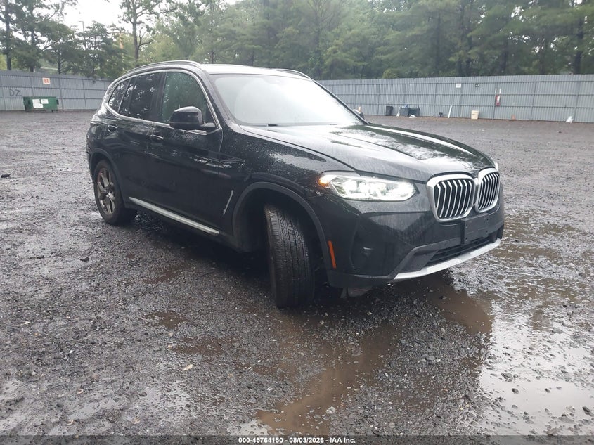 2022 BMW X3 auction photo 1