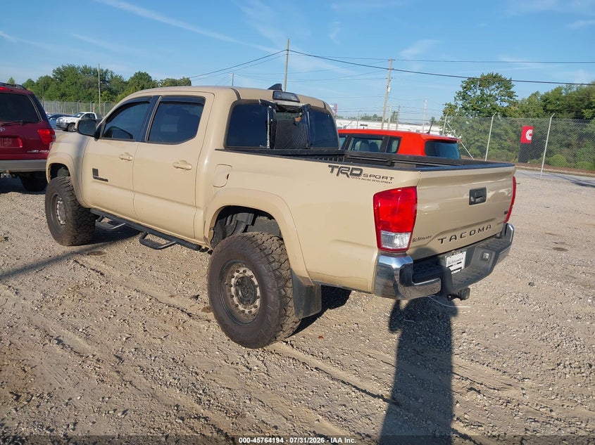 Vin: 3tmaz5cn9hm043940, lot: 46262944, toyota tacoma dbl cab/sr5/trd sport/or 20173