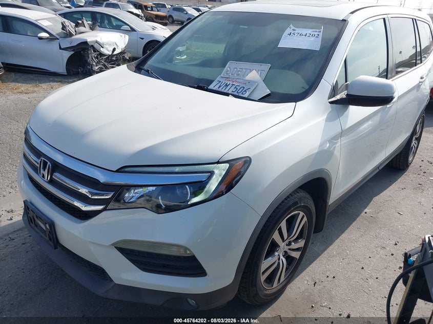 Vin: 5fnyf5h56hb002315, lot: 46262951, honda pilot ex-l 20172