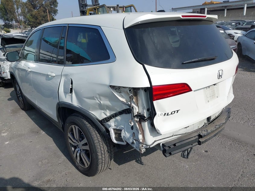 Vin: 5fnyf5h56hb002315, lot: 46262951, honda pilot ex-l 20173