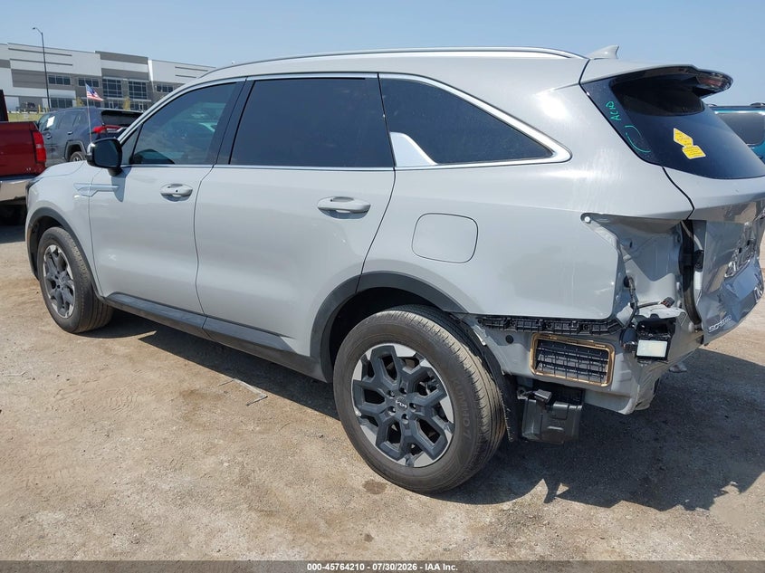 Vin: 5xyrl4jc1sg331603, lot: 46262959, kia sorento s 20253