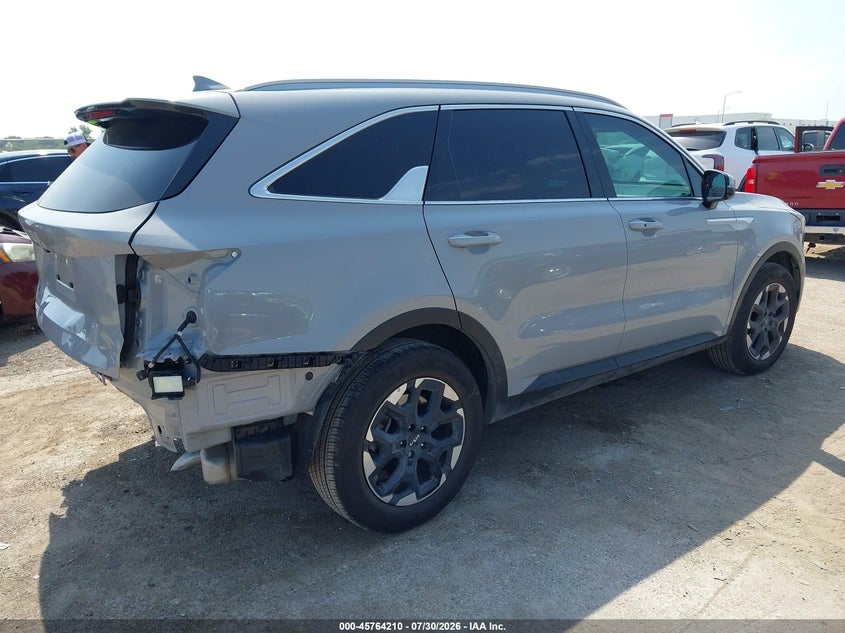 Vin: 5xyrl4jc1sg331603, lot: 46262959, kia sorento s 20254