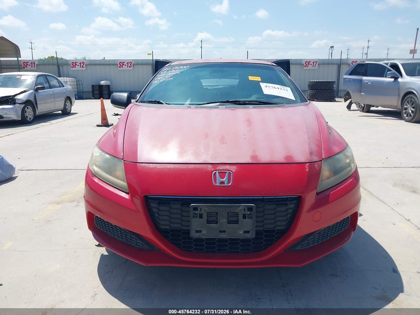 HONDA CR-Z 2013 VIN JHMZF1C48DS003618