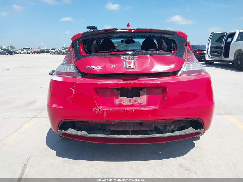 HONDA CR-Z 2013 VIN JHMZF1C48DS003618