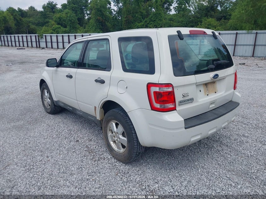 Vin: 1fmcu0c76ckb10002, lot: 46262982, ford escape xls 20123