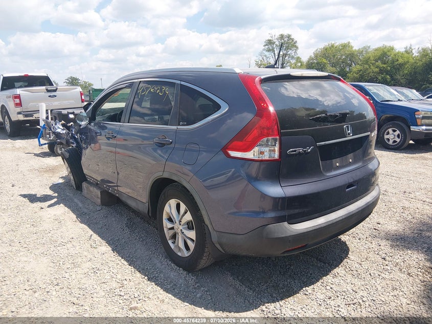 Vin: jhlrm4h77cc006890, lot: 46262988, honda cr-v ex-l 20123