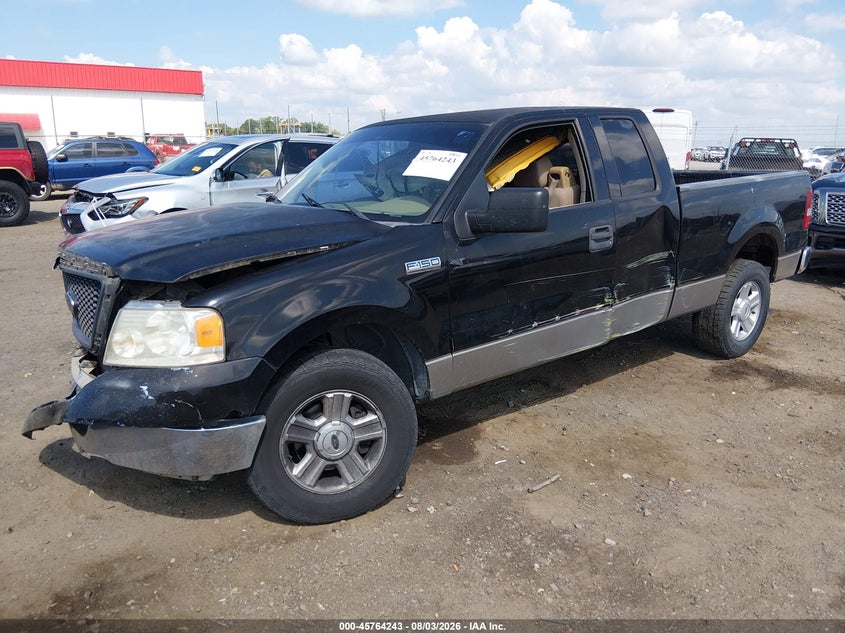 2004 Ford F-150, Перед і зад, IAAI, VIN 1FTRX12W94NA95595 — фото 2
