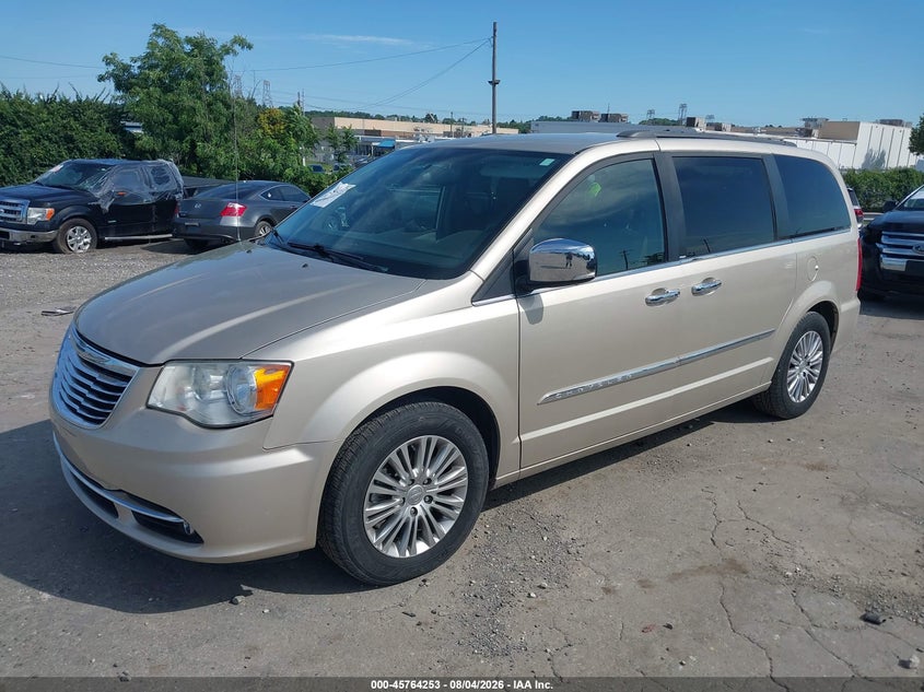 Vin: 2c4rc1cg0er108256, lot: 46263002, chrysler town & country touring-l 20142