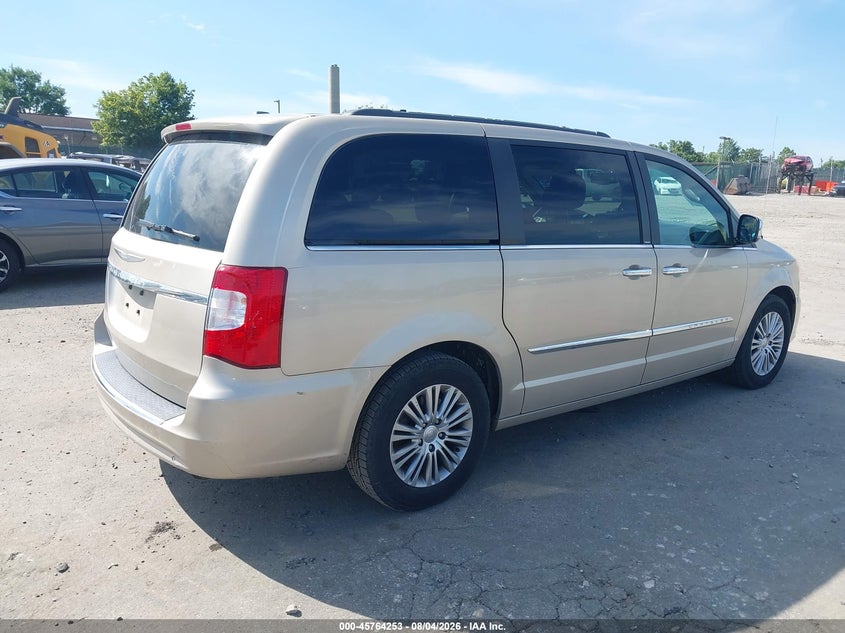 Vin: 2c4rc1cg0er108256, lot: 46263002, chrysler town & country touring-l 20144