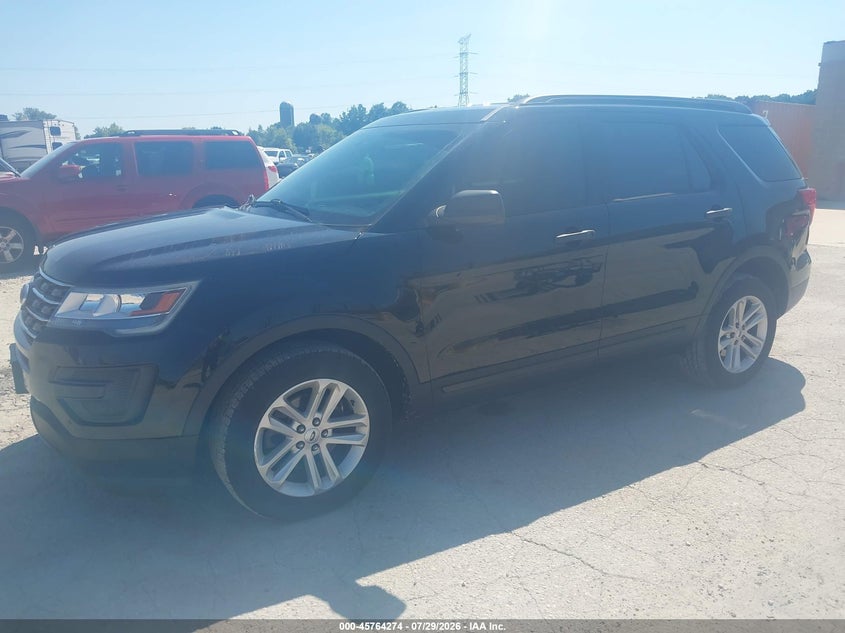 2017 Ford Explorer, Обычный износ, IAAI, VIN 1FM5K8B85HGD72224 — фото 2