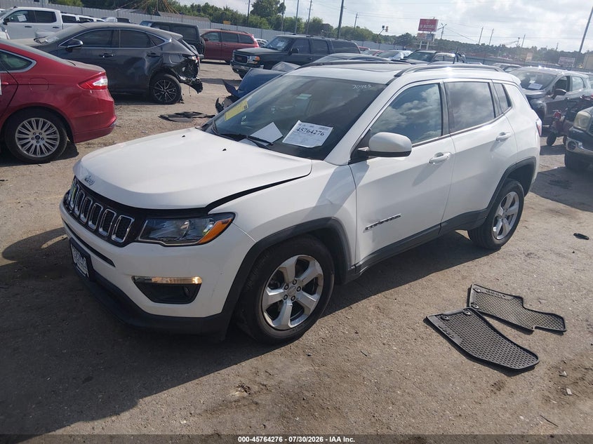 Vin: 3c4njdbb3jt191555, lot: 46263025, jeep compass latitude 4x4 20182