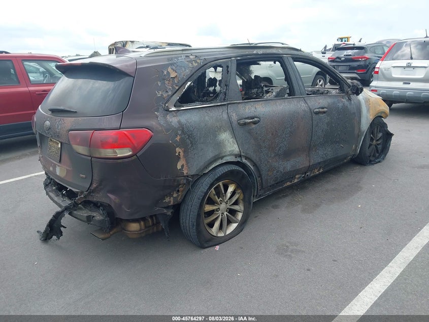 Vin: 5xypgda37gg032829, lot: 46263046, kia sorento 2.4l lx 20164