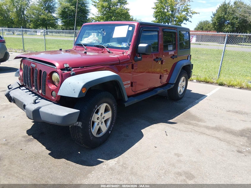 Vin: 1j4ha3h19bl550016, lot: 46263050, jeep wrangler unlimited sport 20112