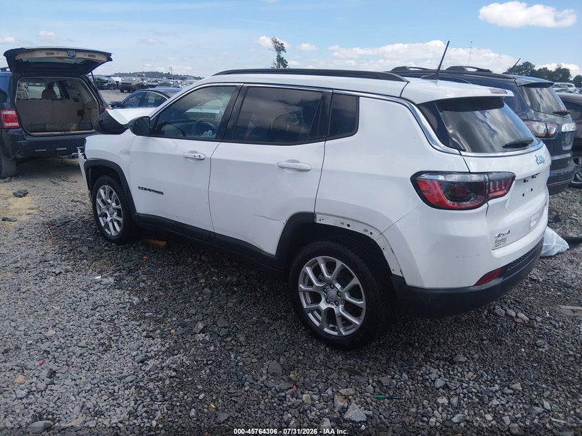 Vin: 3c4njdfnxpt564085, lot: 46263055, jeep compass latitude lux fwd 20233