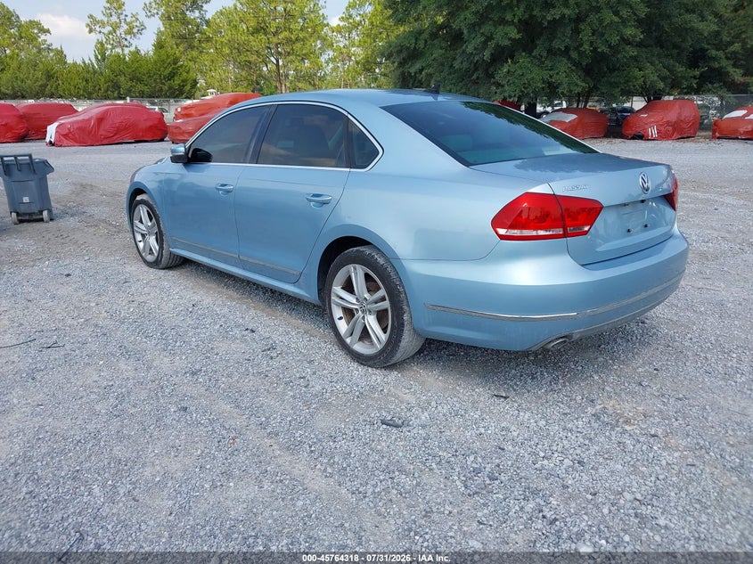 Vin: 1vwbn7a39dc044298, lot: 46263067, volkswagen passat 2.0l tdi se 20133