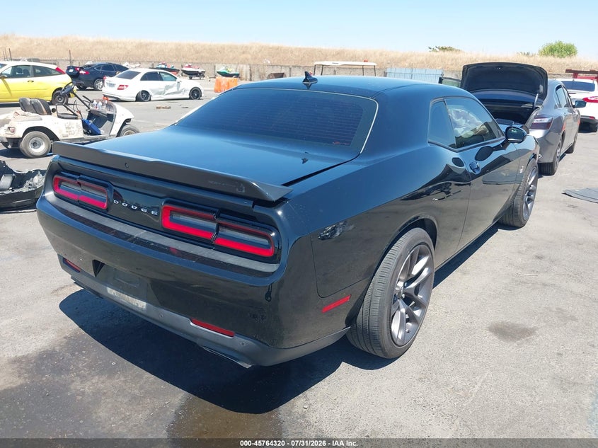 Vin: 2c3cdzfj4nh109011, lot: 46263069, dodge challenger r/t scat pack 20224