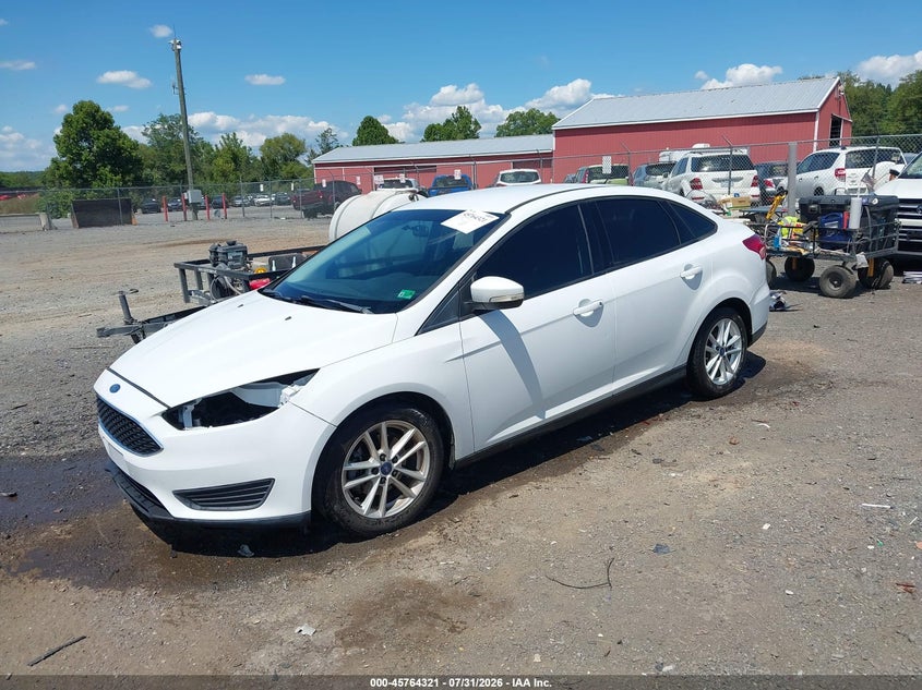 Vin: 1fadp3f23gl279109, lot: 46263070, ford focus se 20162
