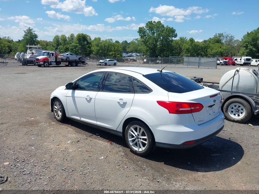 Vin: 1fadp3f23gl279109, lot: 46263070, ford focus se 20163