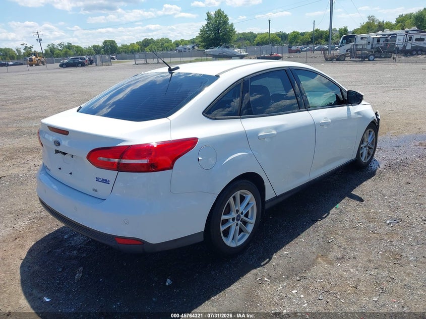 Vin: 1fadp3f23gl279109, lot: 46263070, ford focus se 20164
