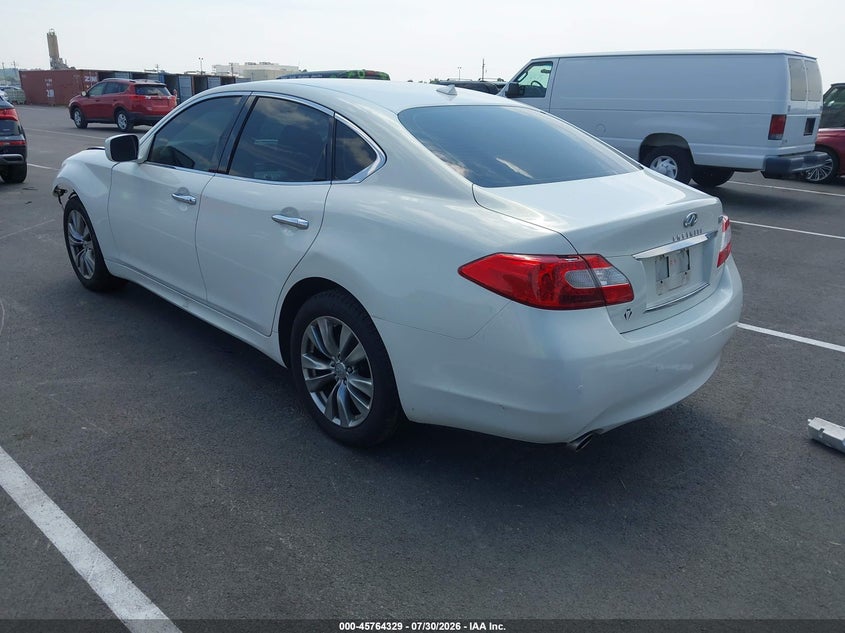 Vin: jn1by1ar7dm602187, lot: 46263078, infiniti m37x 20133