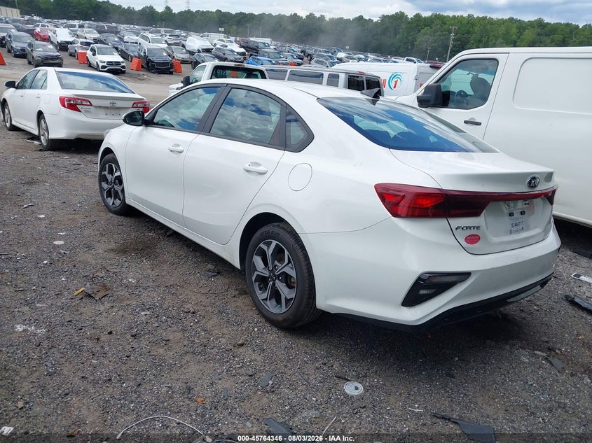 Vin: 3kpf24ad0le207657, lot: 46263095, kia forte lxs 20203