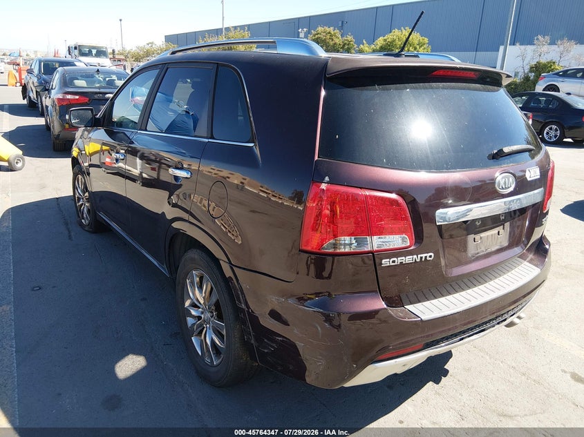 Vin: 5xykw4a23bg092555, lot: 46263096, kia sorento sx v6 20113