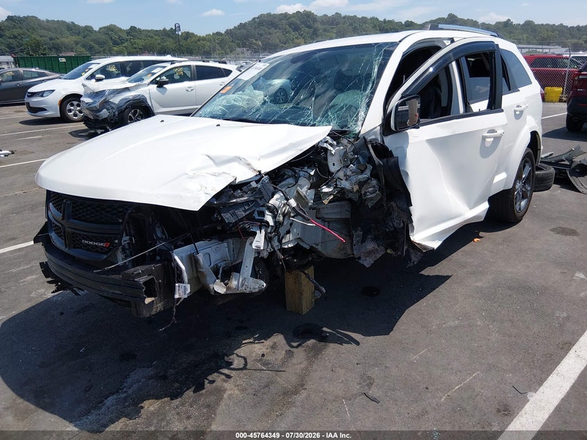 Vin: 3c4pdcgg4ft712952, lot: 46263098, dodge journey crossroad 20152