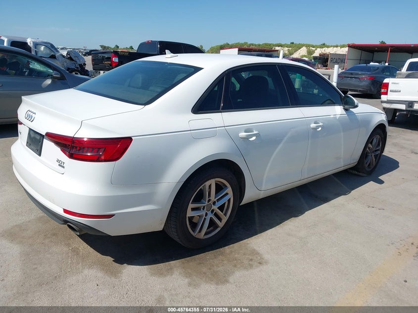 2017 AUDI A4 auction photo 4