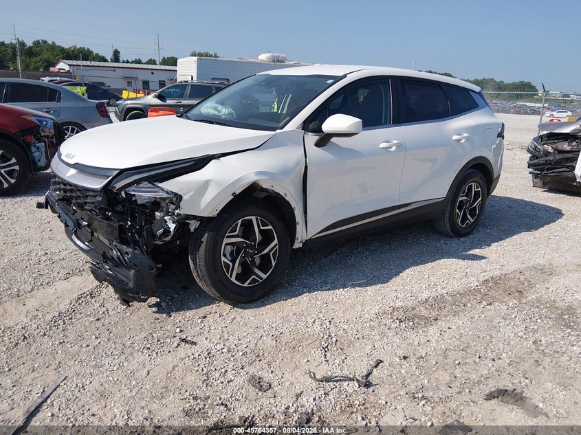 Vin: kndpucaf5p7185686, lot: 46263105, kia sportage lx 20232
