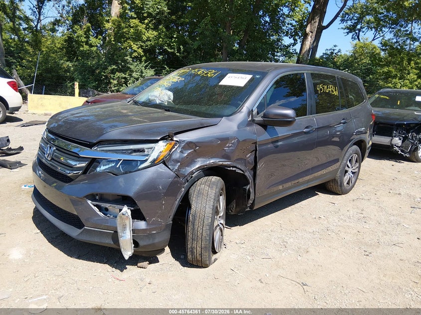 Vin: 5fnyf6h87gb045382, lot: 46263110, honda pilot ex-l 20162