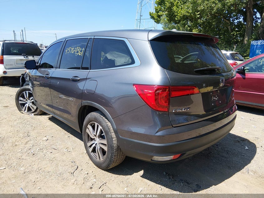 Vin: 5fnyf6h87gb045382, lot: 46263110, honda pilot ex-l 20163